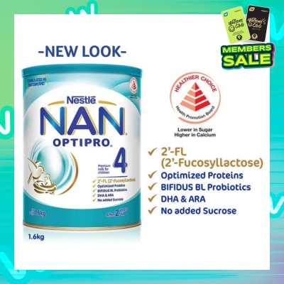 NESTLE Nan Optipro Premium Milk Stage 4 (After 2yrs old) 1.6kg