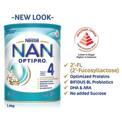 NESTLE Nan Optipro Premium Milk Stage 4 (After 2yrs old) 1.6kg