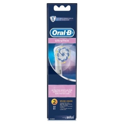 ORAL-B Powered by BRAUN UltraThin Brush Head 2s