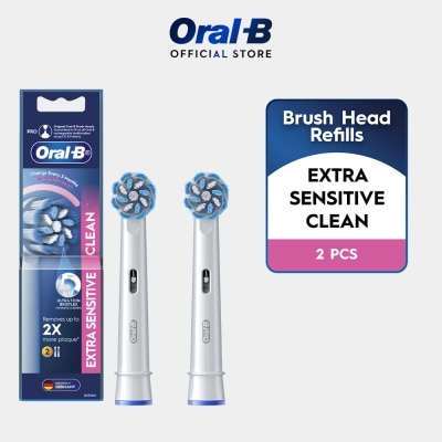 ORAL-B Extra Sensitive Clean Electric Toothbrush Replacement Head 2s