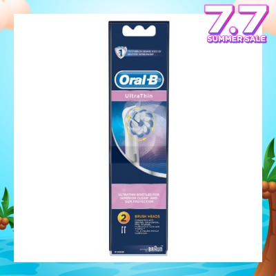 ORAL-B Powered by BRAUN UltraThin Brush Head 2s