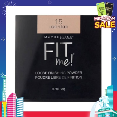 MAYBELLINE Fit Me Loose Powder 15 Light 20g