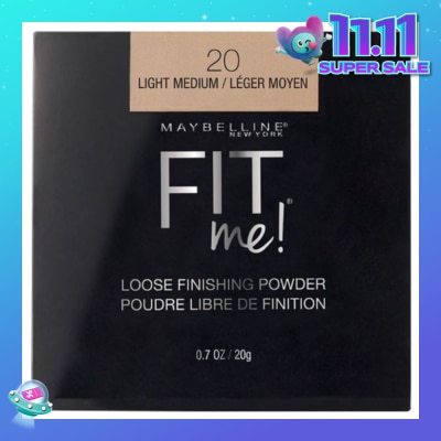 MAYBELLINE Fit Me Loose Powder 20 Light Medium 20g (Expiry: Jul`2026)