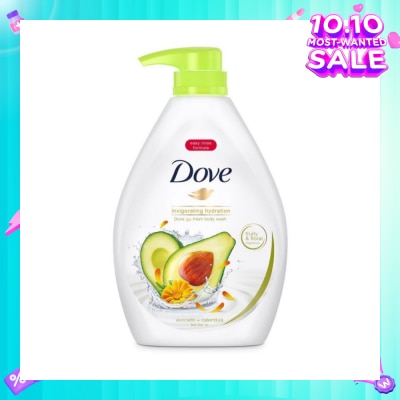 DOVE Dove Go Fresh Avocado + Calendula Invigorating Hydration Body Wash 1000ml