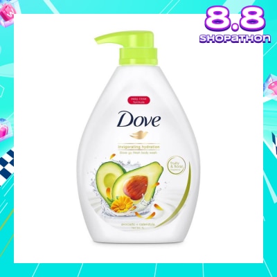 DOVE Dove Go Fresh Avocado + Calendula Invigorating Hydration Body Wash 1000ml