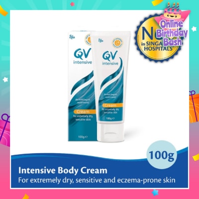EGO QV Intensive Body Cream (For Extremely Dry + Sensitive & Eczema-Prone Skin) 100g