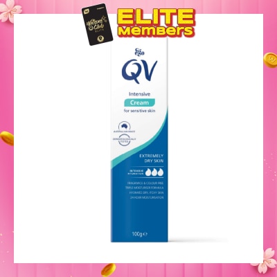 EGO QV Intensive Body Cream (For Extremely Dry + Sensitive & Eczema-Prone Skin) 100g