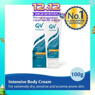 EGO QV Intensive Body Cream (For Extremely Dry + Sensitive & Eczema-Prone Skin) 100g