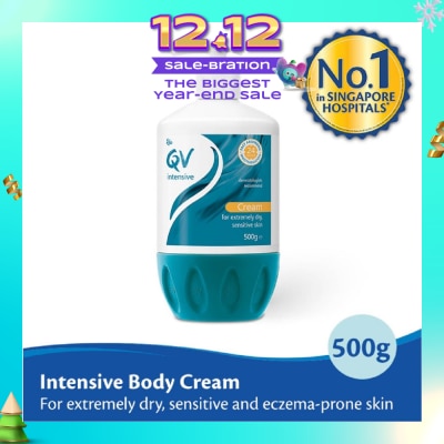 EGO QV Intensive Body Cream (For Extremely Dry, Sensitive & Eczema-Prone Skin) 500g