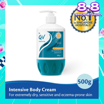 EGO QV Intensive Body Cream (For Extremely Dry, Sensitive & Eczema-Prone Skin) 500g