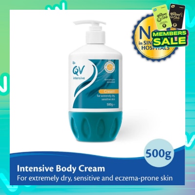 EGO QV Intensive Body Cream (For Extremely Dry, Sensitive & Eczema-Prone Skin) 500g