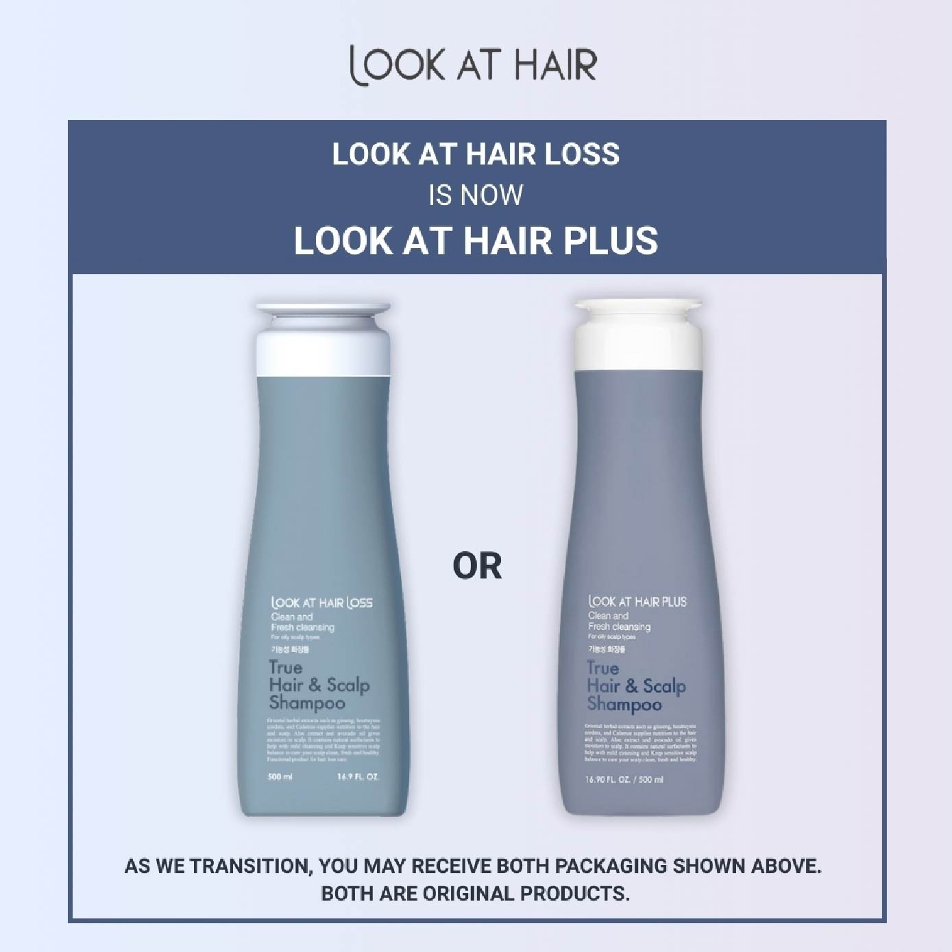 True Hair & Scalp Shampoo 500ml