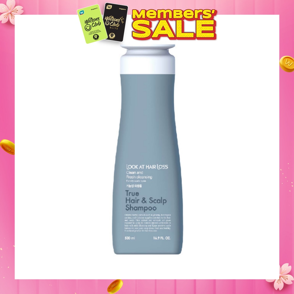 True Hair & Scalp Shampoo 500ml