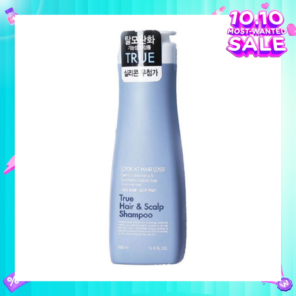 True Hair & Scalp Shampoo 500ml
