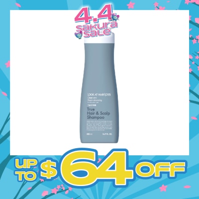 LOOK AT HAIR LOSS - True Hair & Scalp Shampoo 500ml