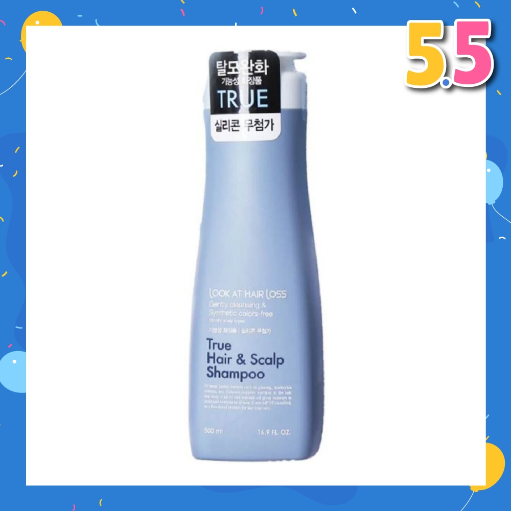 True Hair & Scalp Shampoo 500ml