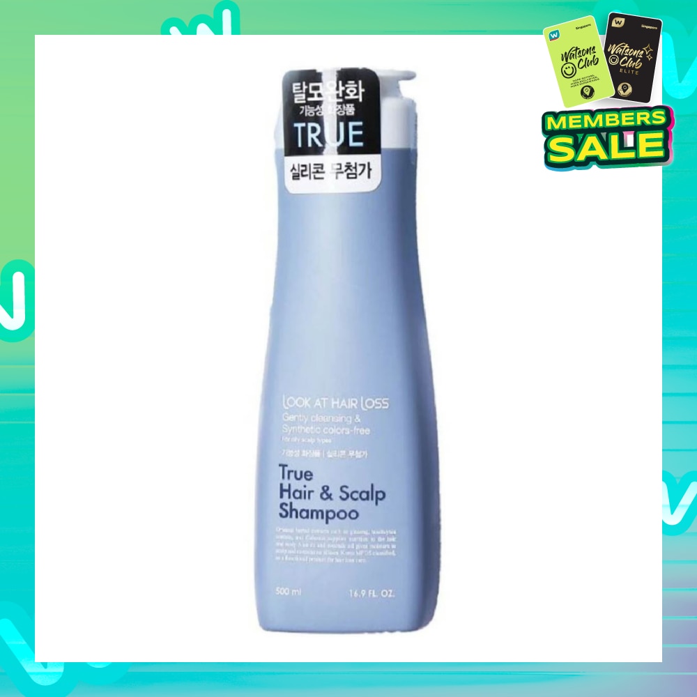 True Hair & Scalp Shampoo 500ml