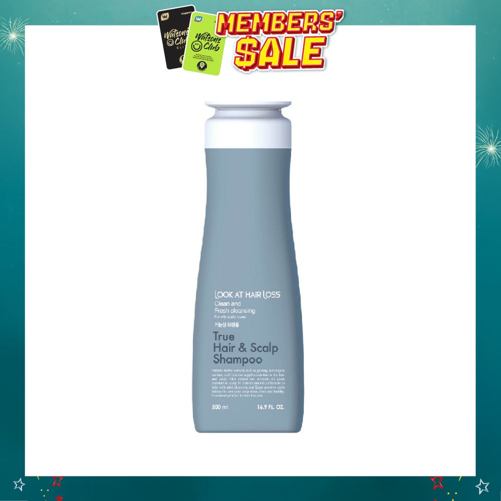 True Hair & Scalp Shampoo 500ml
