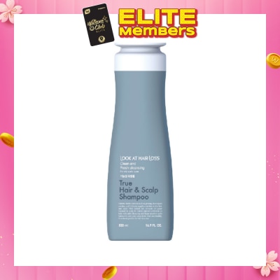 LOOK AT HAIR LOSS True Hair & Scalp Shampoo 500ml