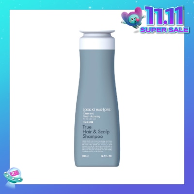 LOOK AT HAIR LOSS True Hair & Scalp Shampoo 500ml