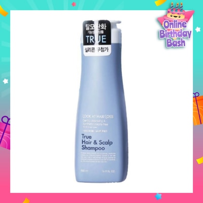 LOOK AT HAIR LOSS True Hair & Scalp Shampoo 500ml