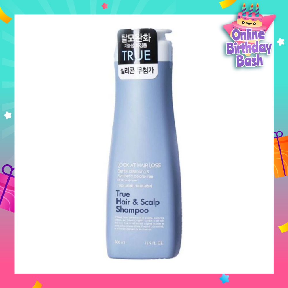 True Hair & Scalp Shampoo 500ml