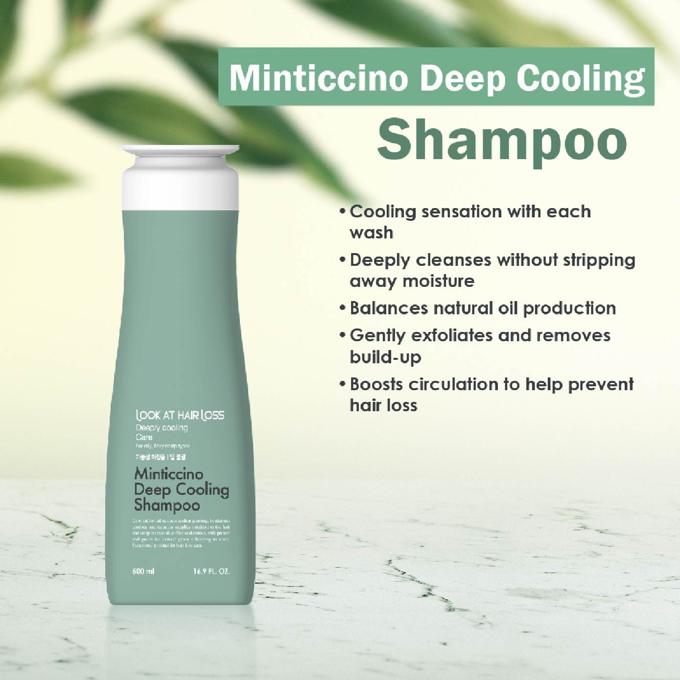 Minticcino Deep Cooling Shampoo 500ml