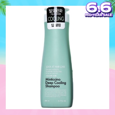 LOOK AT HAIR LOSS Minticcino Deep Cool Shampoo 500ml