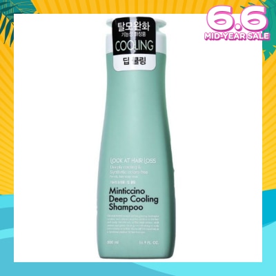 LOOK AT HAIR LOSS Minticcino Deep Cool Shampoo 500ml