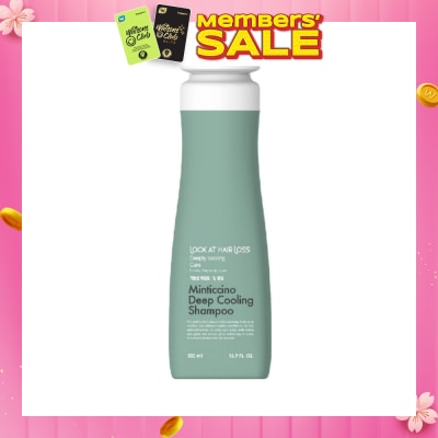 LOOK AT HAIR LOSS Minticcino Deep Cooling Shampoo 500ml