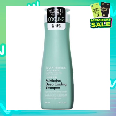LOOK AT HAIR LOSS Minticcino Deep Cool Shampoo 500ml