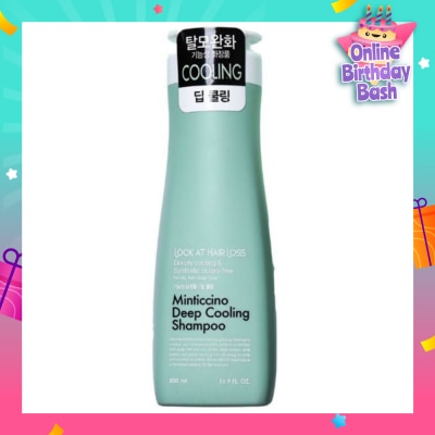 LOOK AT HAIR LOSS Minticcino Deep Cool Shampoo 500ml
