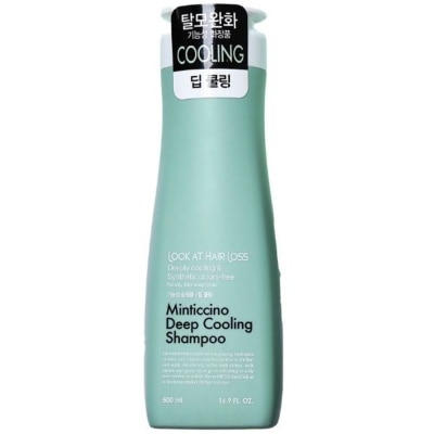 LOOK AT HAIR LOSS Minticcino Deep Cool Shampoo 500ml