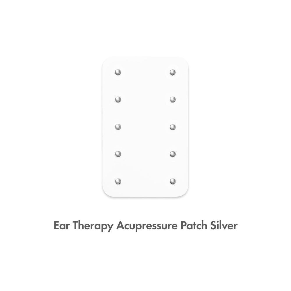 Ear Therapy Acupressure Patch Silver 10s