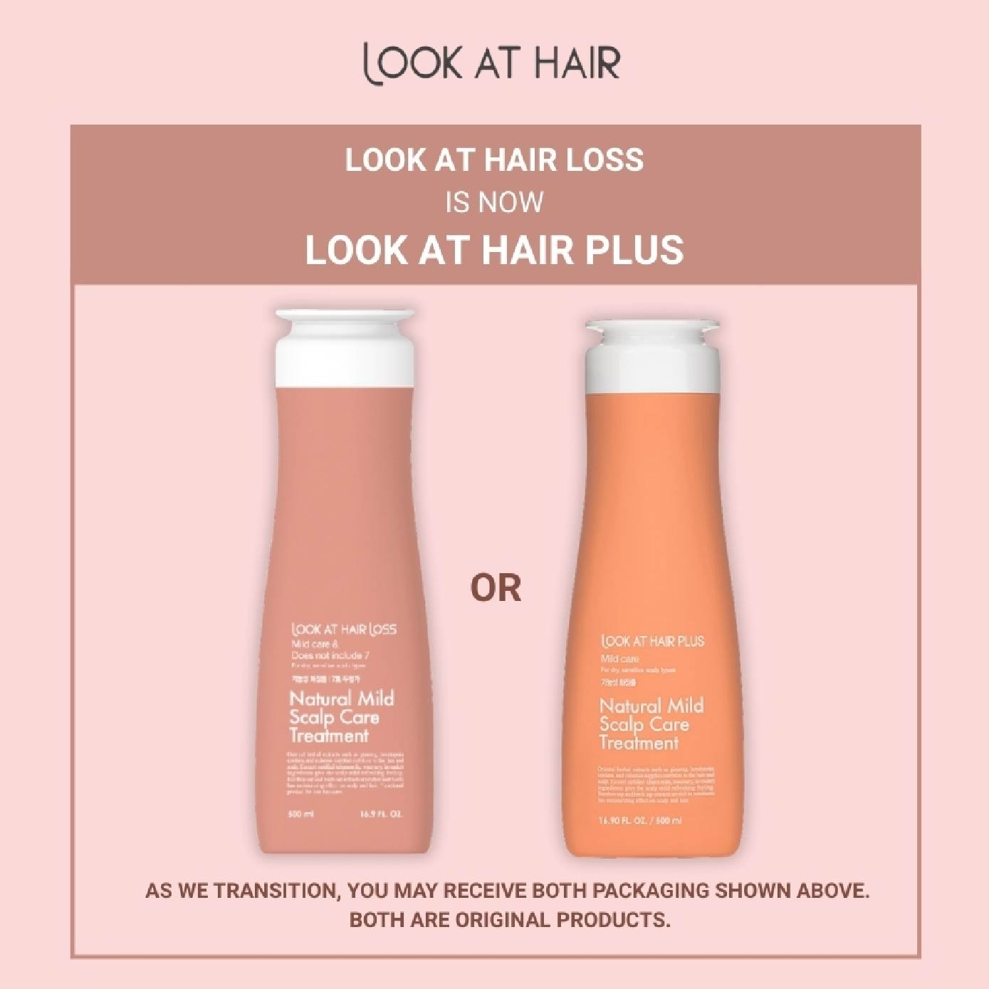 Natural Mild Scalp Care Shampoo 500ml