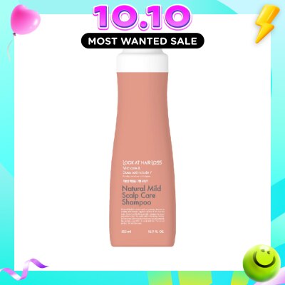 LOOK AT HAIR LOSS Natural Mild Scalp Care Shampoo 500ml image