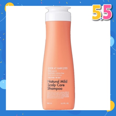 LOOK AT HAIR LOSS Mild Scalp Care Shampoo 500ml