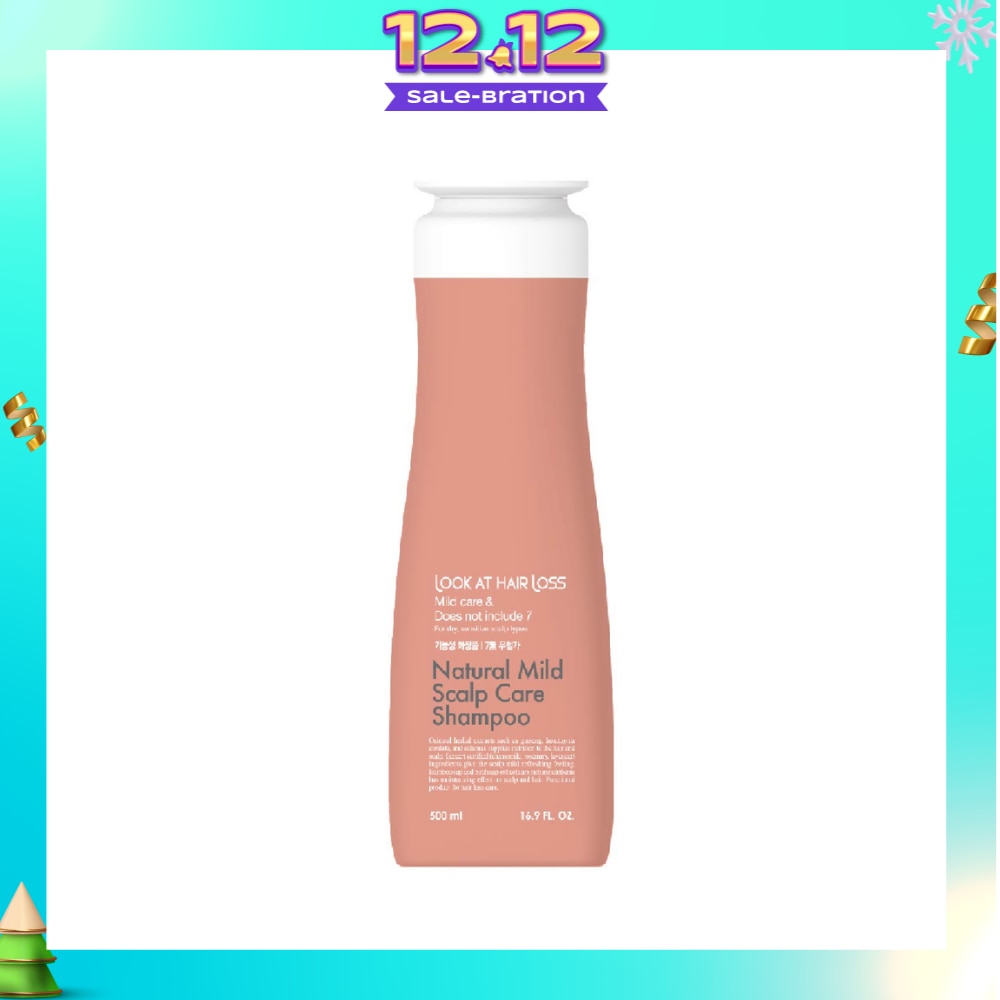 Natural Mild Scalp Care Shampoo 500ml