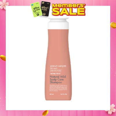 LOOK AT HAIR LOSS Natural Mild Scalp Care Shampoo 500ml