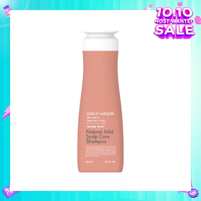 LOOK AT HAIR LOSS Natural Mild Scalp Care Shampoo 500ml