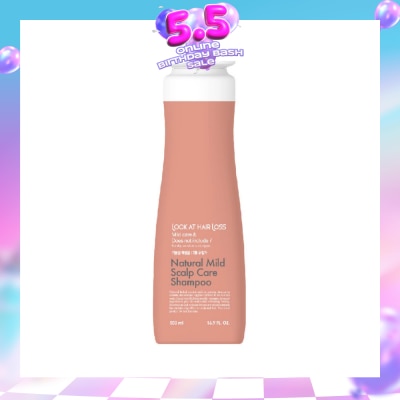 LOOK AT HAIR LOSS - Natural Mild Scalp Care Shampoo 500ml