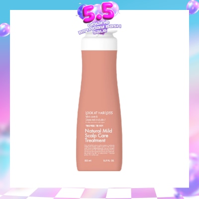 LOOK AT HAIR LOSS - Natural Mild Scalp Care Treatment 500g (Expiry: Oct`2026)