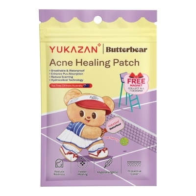 YUKAZAN - Acne Healing Patch Butterbear Get Sporty 30s