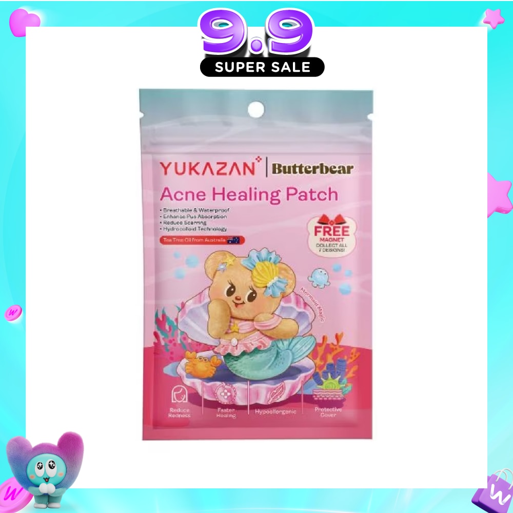 Acne Healing Patch Butterbear Mermaid Magic 30s image