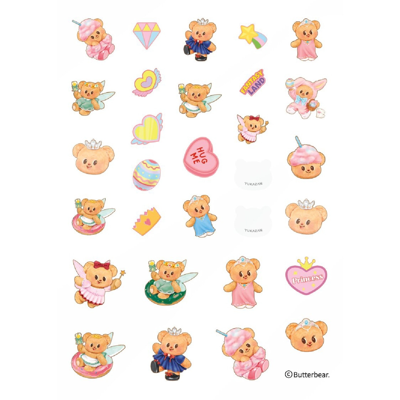Acne Healing Patch Butterbear Fantasy World 30s