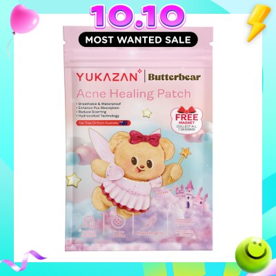YUKAZAN Acne Healing Patch Butterbear Fantasy World 30s image