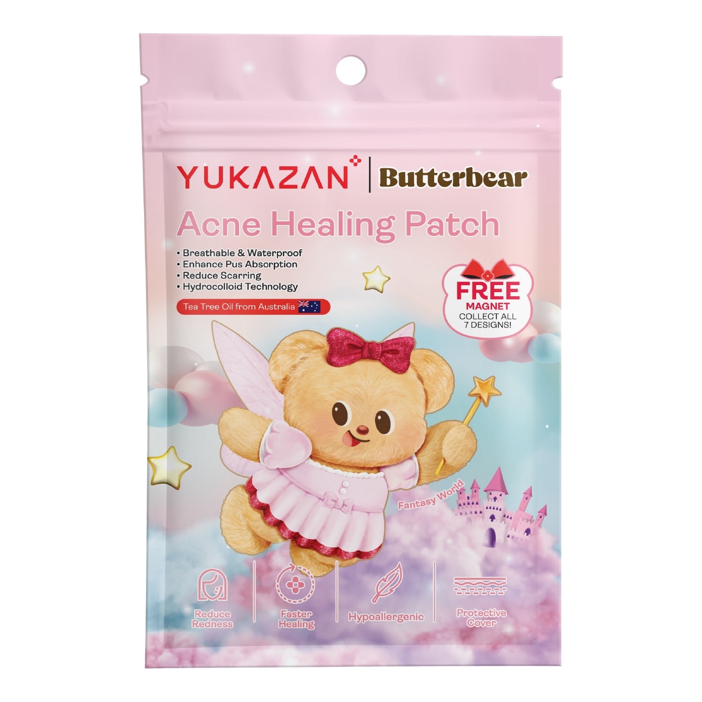 Acne Healing Patch Butterbear Fantasy World 30s
