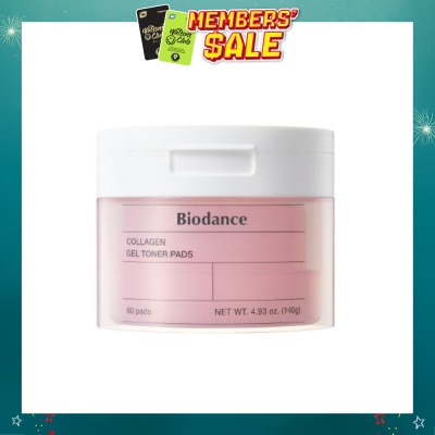 BIODANCE - Collagen Gel Toner Pads 60s