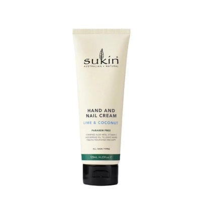 SUKIN - Lime & Coconut Hand & Nail Cream 125ml