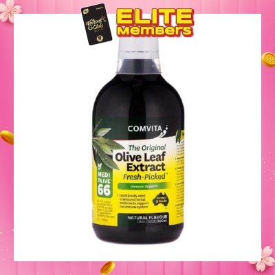 COMVITA Olive Leaf Extract Natural Flavor 500ml (Expiry: Jun`2026)